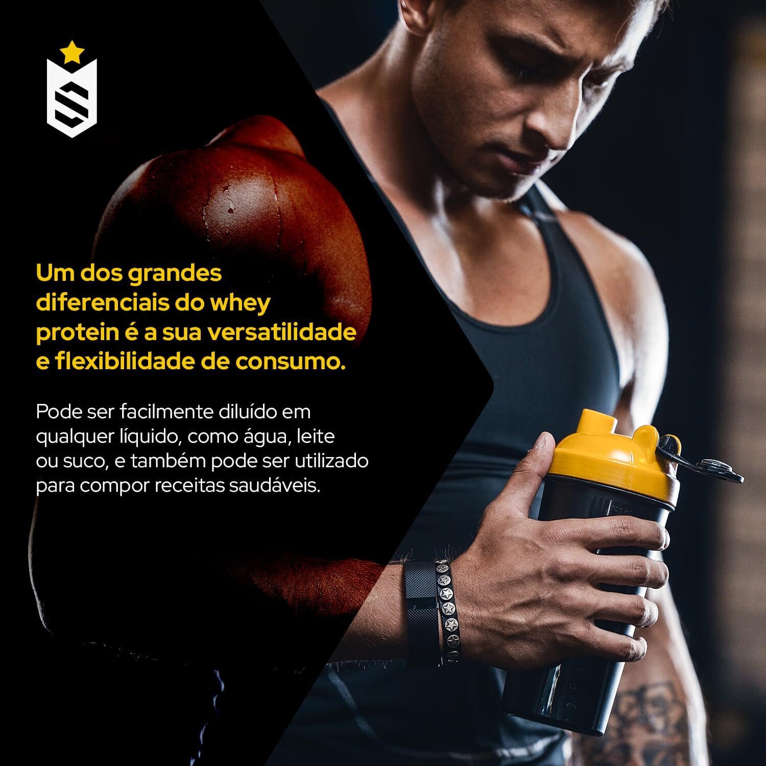 Whey Protein Concentrado 1Kg - Mocaccino - 100% Puro Importado - Soldiers Nutrition - Imagem 6