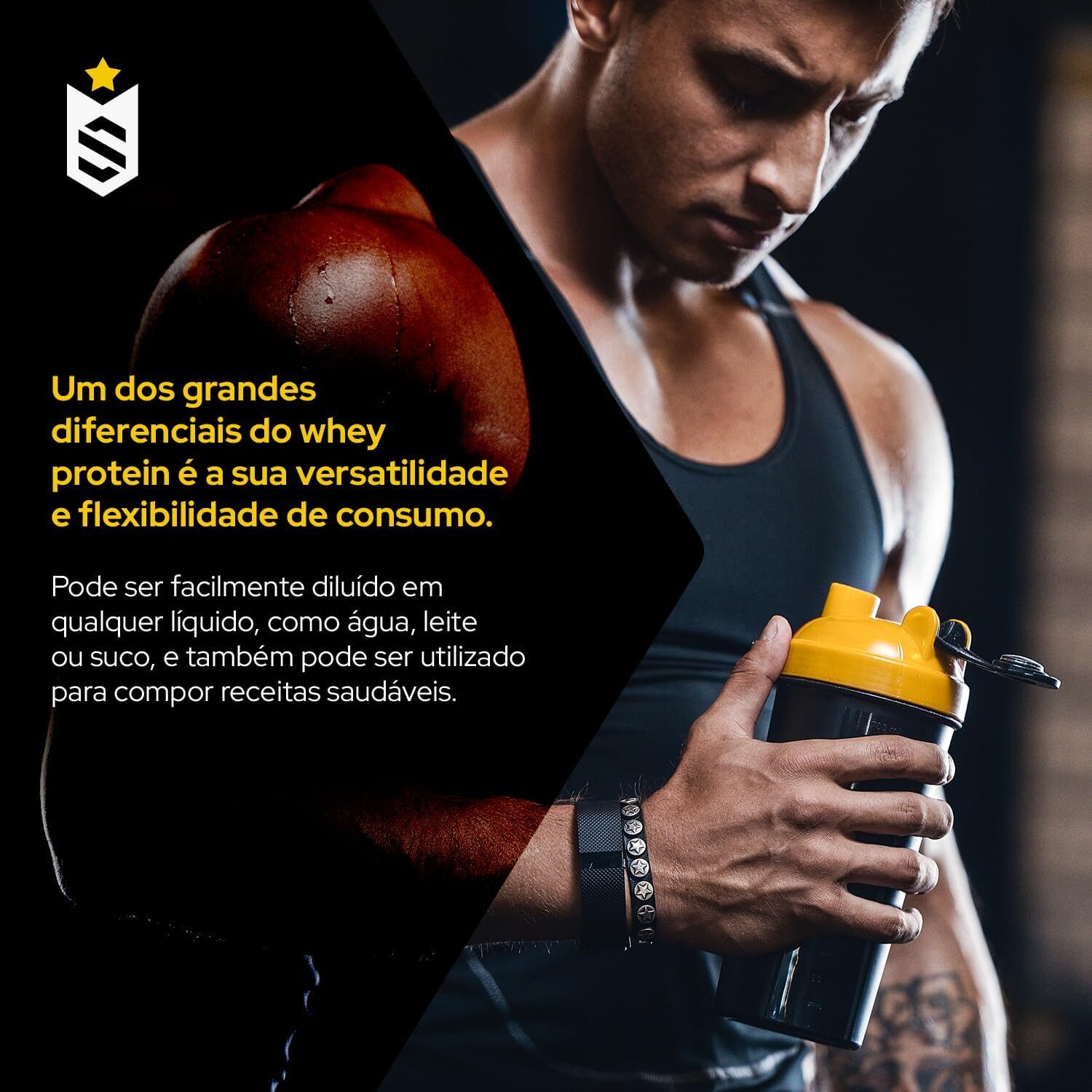 Elite Pro Whey Protein Concentrado 80% - Baunilha - 1kg - Soldiers Nutrition - Imagem 6
