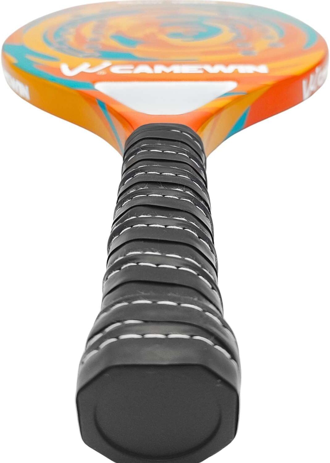 Kit 2 Raquetes de Beach Tennis Alta Performance em Fibra de Carbono com Capas Protetoras - Imagem 5