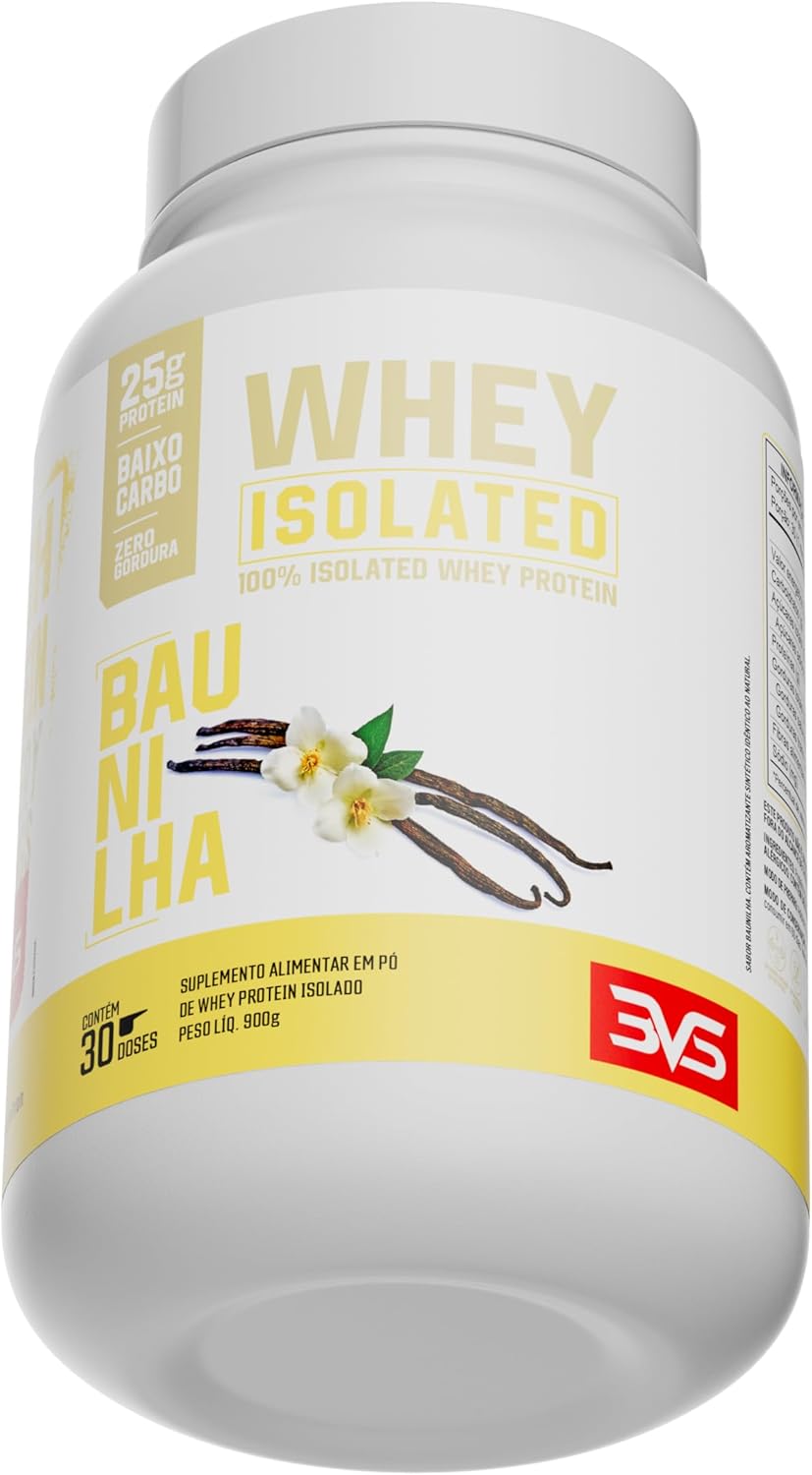 3vs 3VS Nutrition 100% Whey Isolada Sabor Baunilha 900g – S2 Sports
