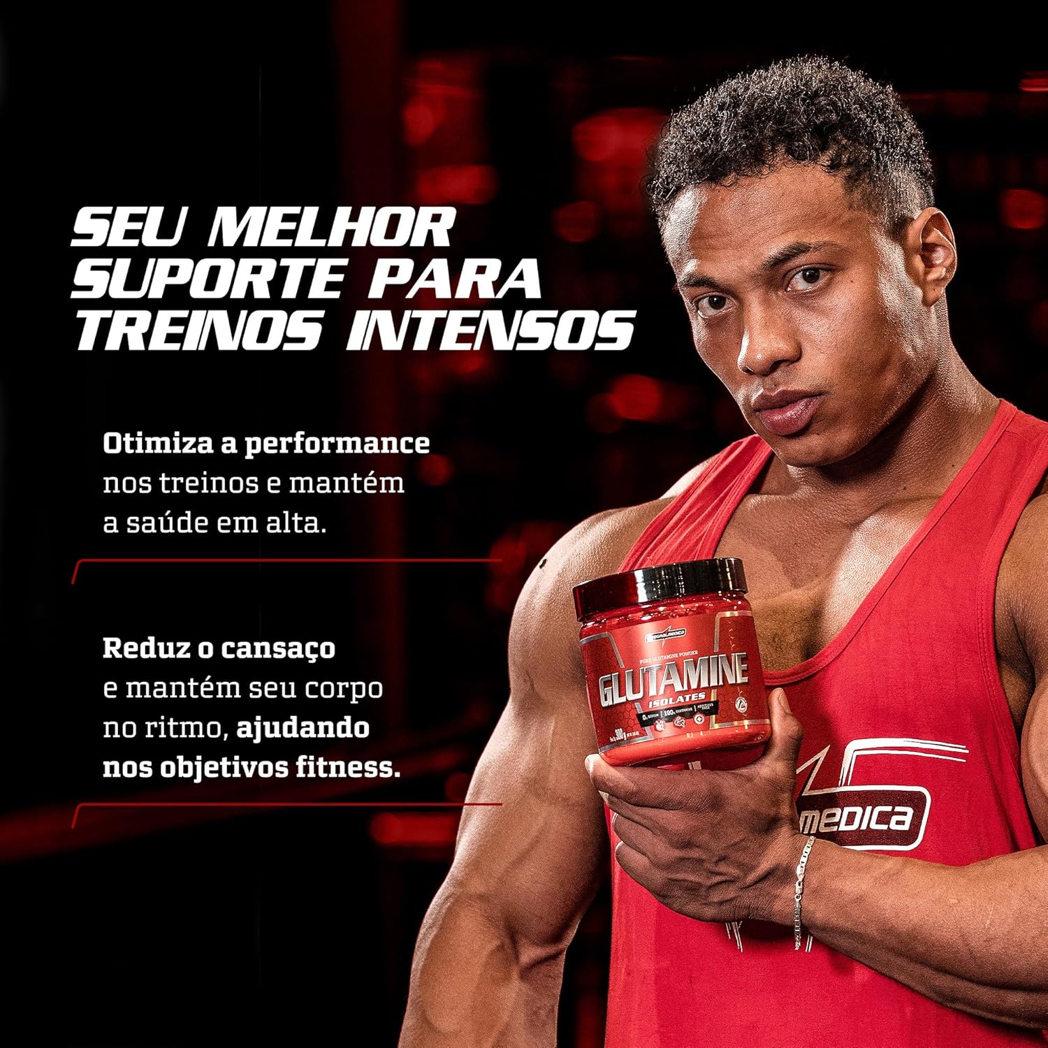 Glutamine 150g - L-glutamina Isolada 100% Sem Sabor - Integralmédica - Imagem 5